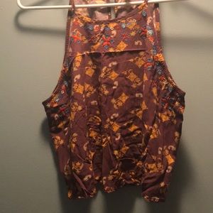 Women’s cropped tank